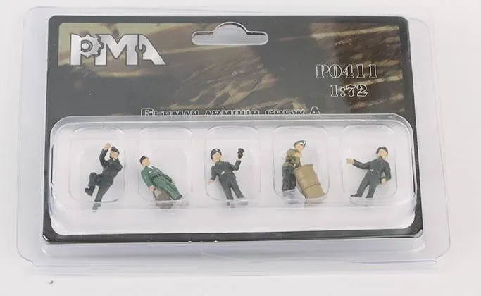 PRECISION MODEL ART GERMAN ARMOUR CREW A