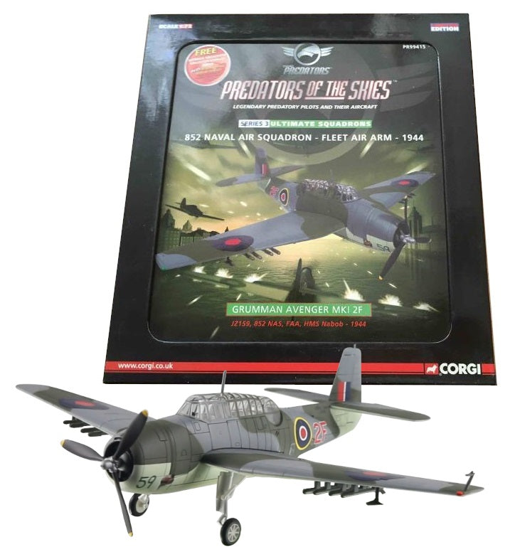 CORGI TBF AVENGER RNFAA No.882 NAS HMS NABOB 1944