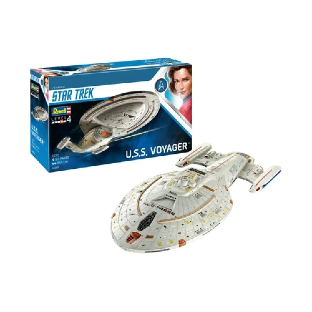 REVELL U.S.S. VOYAGER STAR TREK (PLASTIC KIT)
