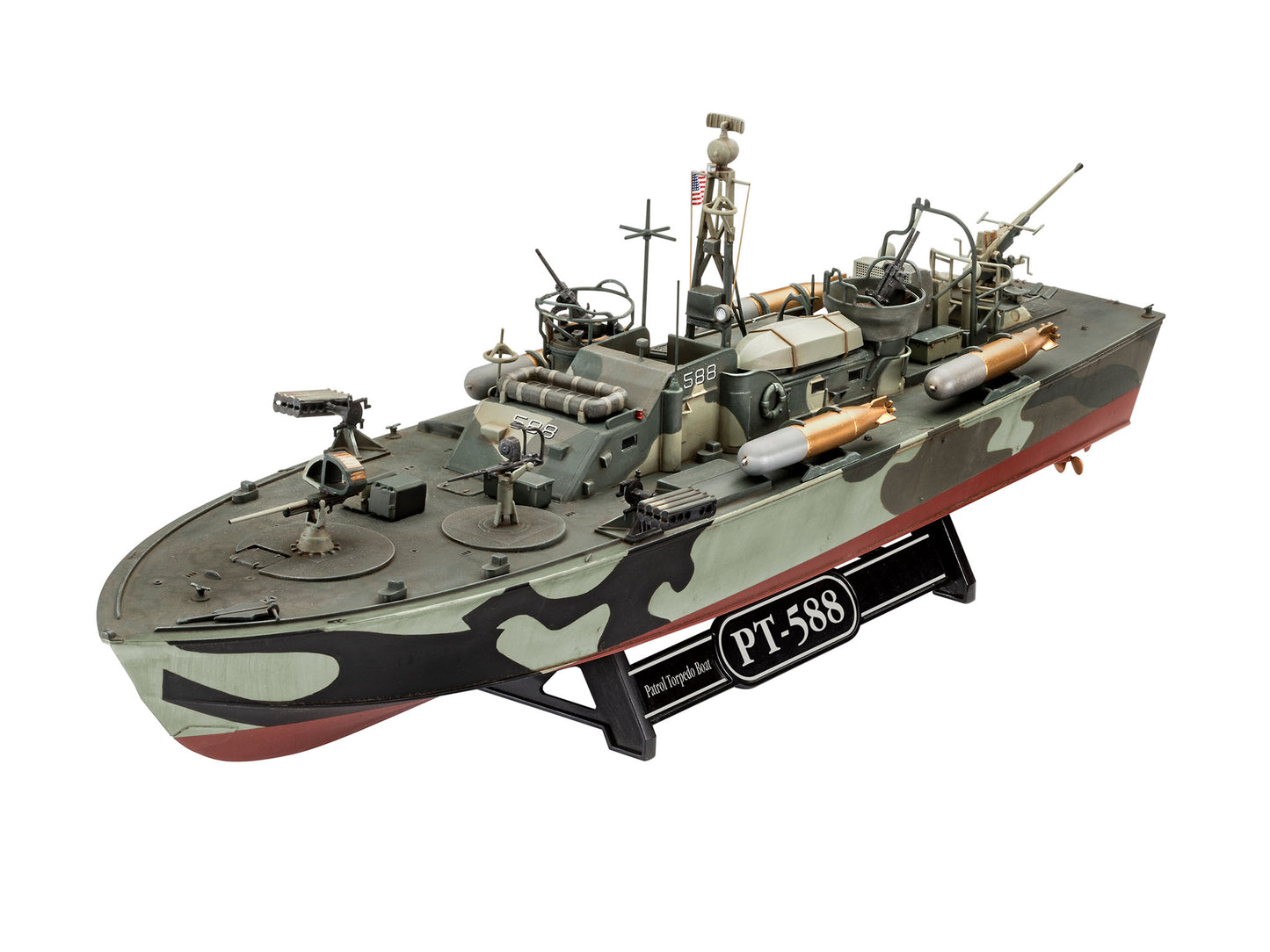 REVELL PATROL TORPEDO BOAT (PLASTIC KIT)