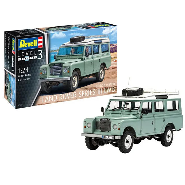 REVELL LAND ROVER SERIES III (PLASTIC KIT)