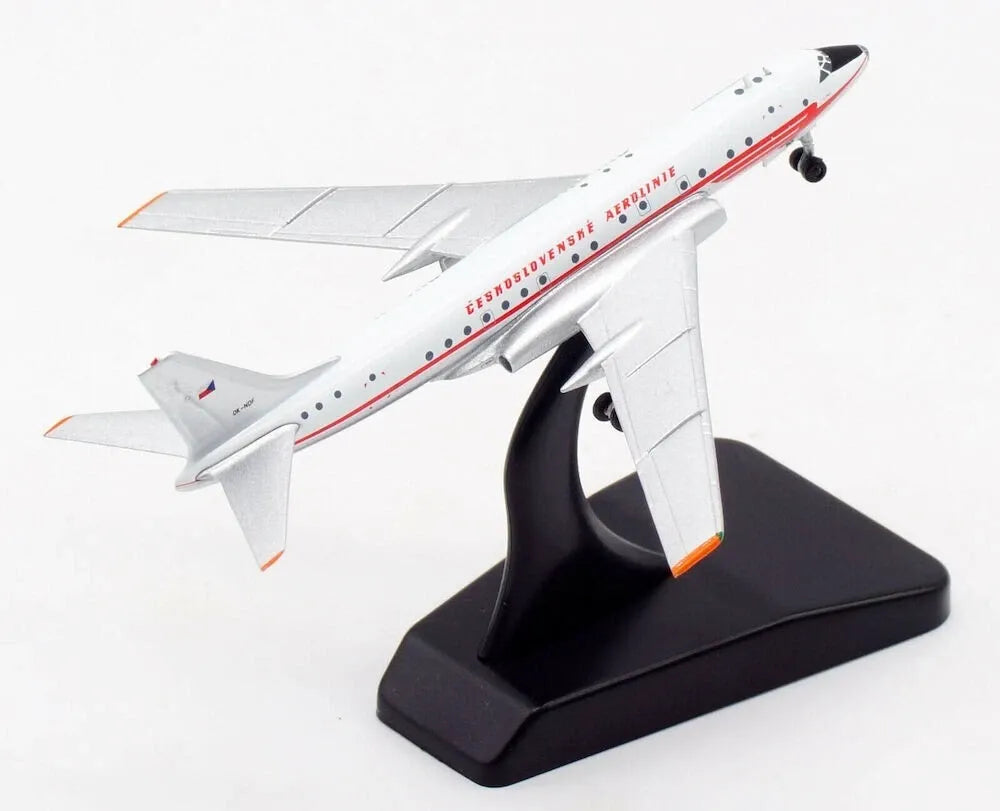 RETRO MODELS TU-104 ALITALIA CSA AIRLINES REG: I-DIWN & OK-NDF