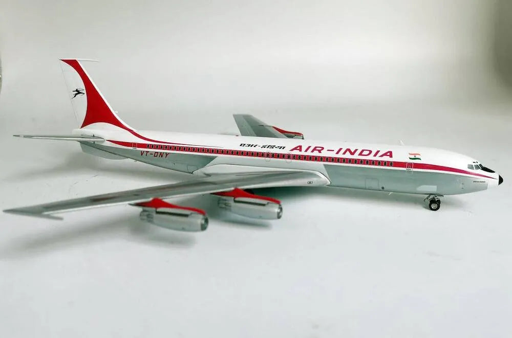 RETRO MODELS BOEING 707-437 AIR INDIA POLISHED REG: VT-DNY
