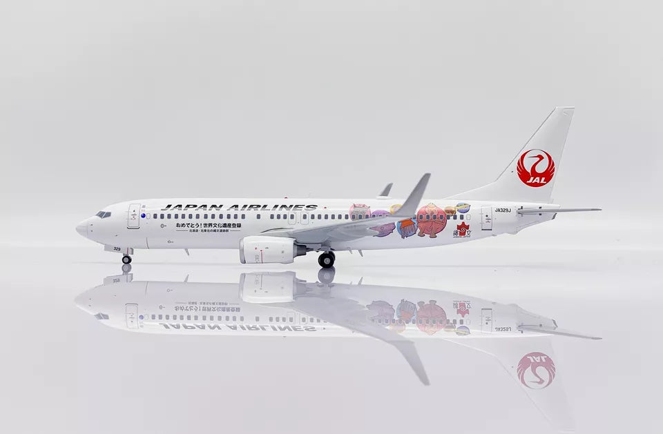 JC WINGS B737-800 JAPAN AIRLINES "JOMON LIVERY" REG: JA329J