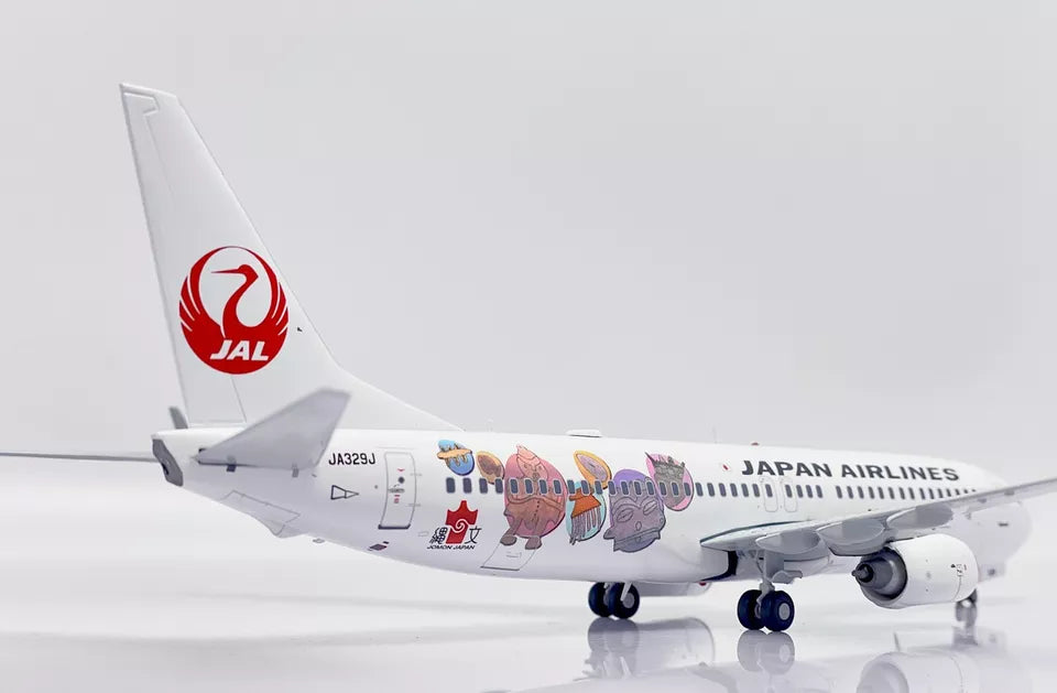 JC WINGS B737-800 JAPAN AIRLINES "JOMON LIVERY" REG: JA329J
