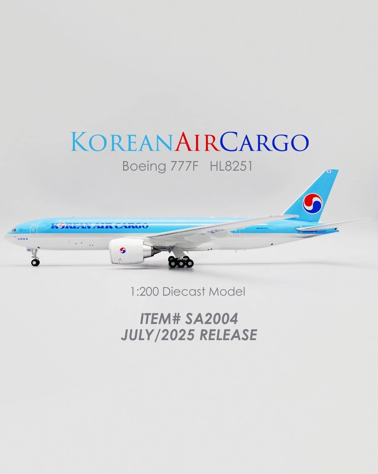JC WINGS B777F KOREAN AIR CARGO REG: HL8251
