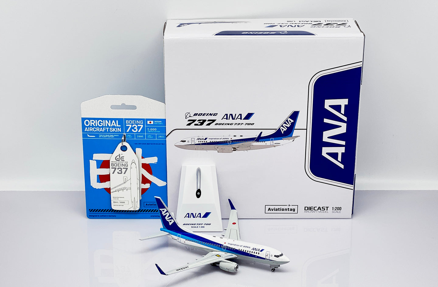 JC WINGS B737-700 ALL NIPPON AIRWAYS REG: JA02AN
