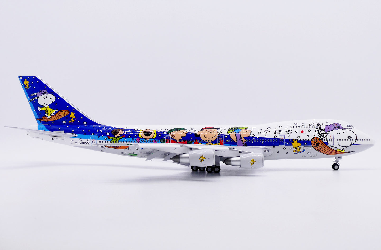 JC WINGS B747-100SR ALL NIPPON AIRWAYS (ANA) "SNOOPY" (FLAPS DOWN) REG: JA8139