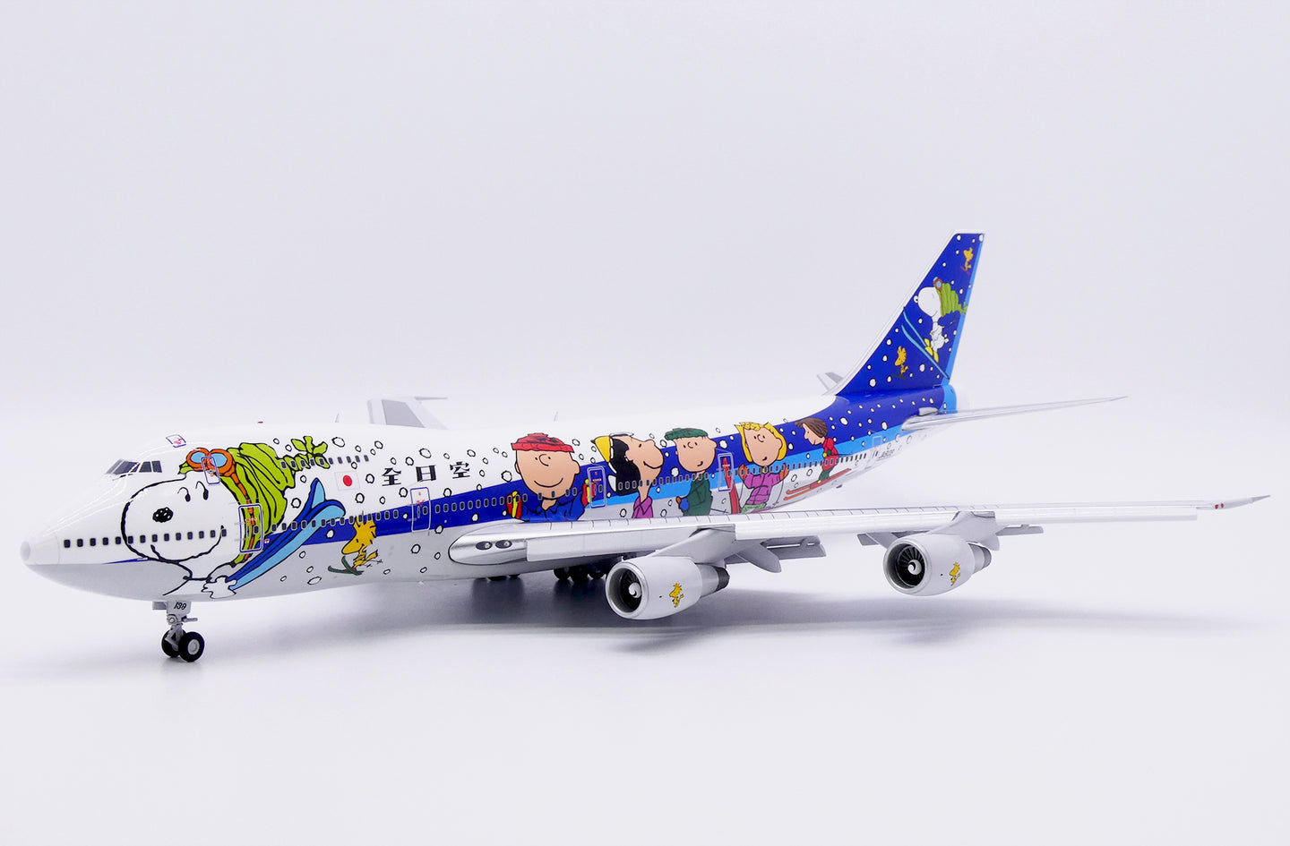 JC WINGS B747-100SR ALL NIPPON AIRWAYS (ANA) "SNOOPY" (FLAPS DOWN) REG: JA8139