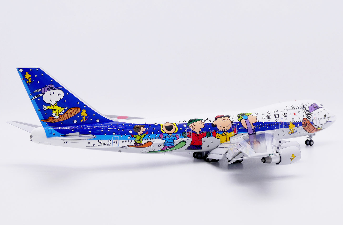 JC WINGS B747-100SR ALL NIPPON AIRWAYS (ANA) "SNOOPY" (FLAPS DOWN) REG: JA8139