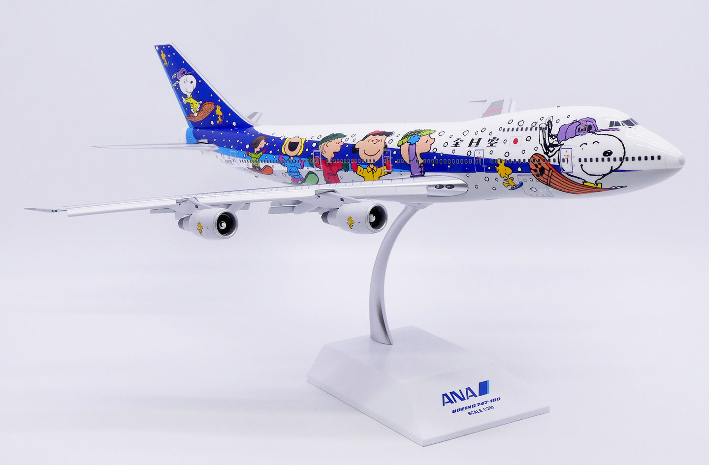 JC WINGS B747-100SR ALL NIPPON AIRWAYS (ANA) "SNOOPY" (FLAPS DOWN) REG: JA8139