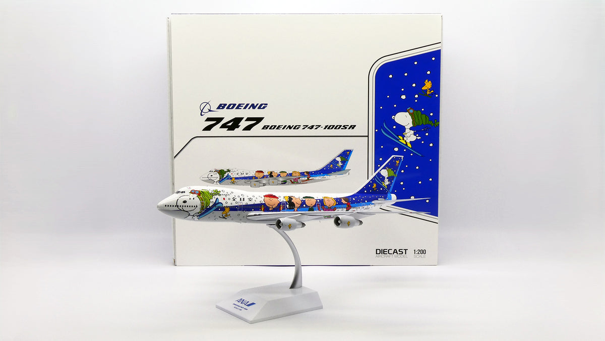 JC WINGS B747-100SR ALL NIPPON AIRWAYS (ANA) "SNOOPY" REG: JA8139