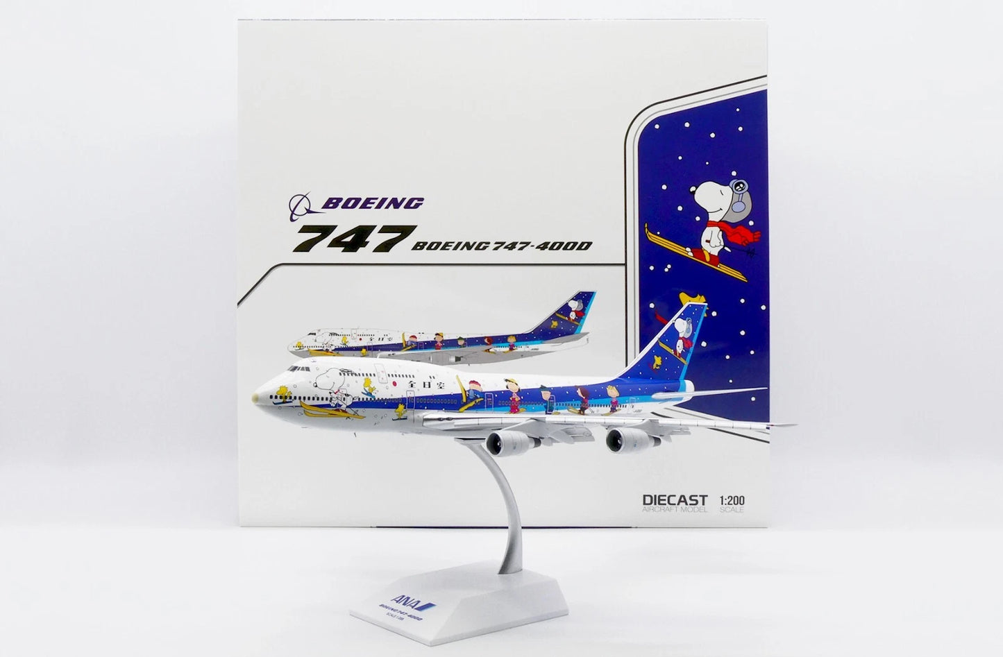 JC WINGS B747-400D ALL NIPPON AIRWAYS (ANA) "SNOOPY" (FLAPS DOWN) REG: JA8961