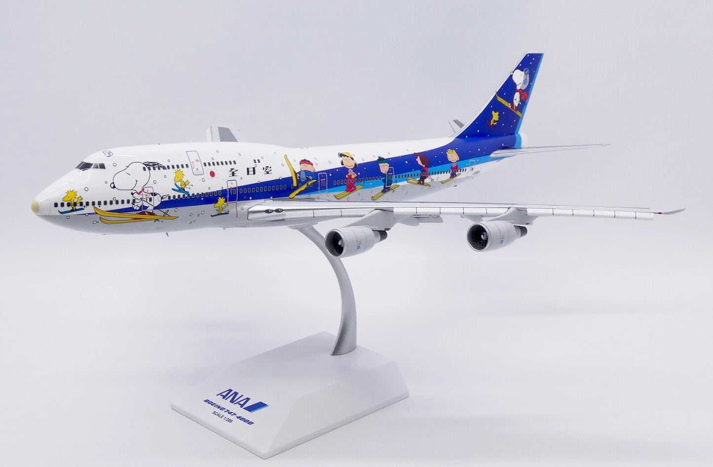 JC WINGS B747-400D ALL NIPPON AIRWAYS (ANA) "SNOOPY" (FLAPS DOWN) REG: JA8961