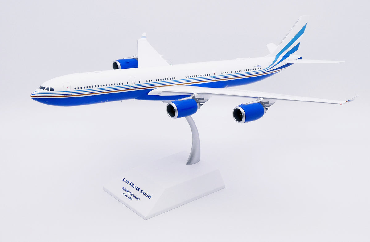 JC WINGS A340-500 SANDS AVIATION REG: VP-BMS