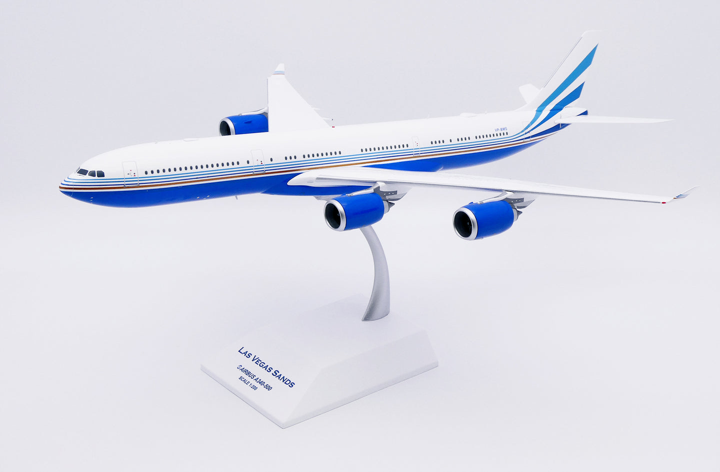 JC WINGS A340-500 SANDS AVIATION REG: VP-BMS