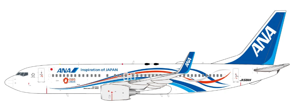JC WINGS B737-800 ALL NIPPON AIRWAYS EXPO 2025 REG: JA58AN