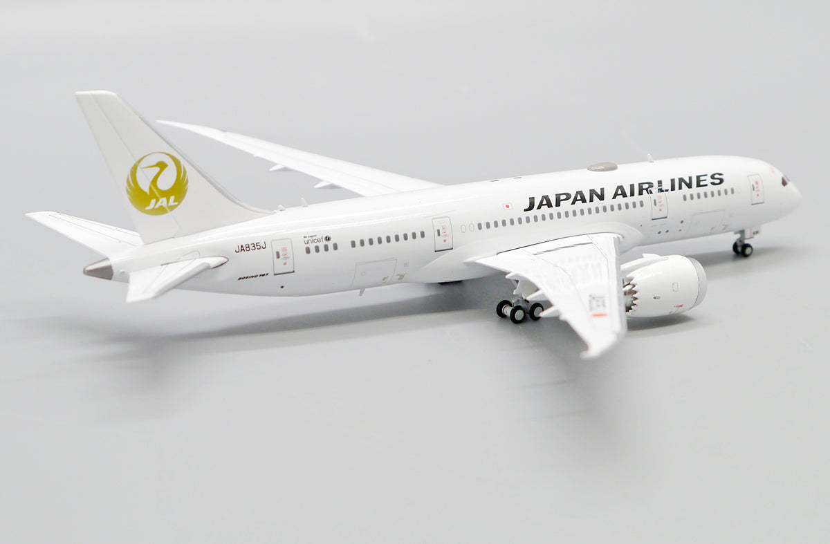 JC WINGS B787-8 JAPAN AIRLINES REG: JA835J