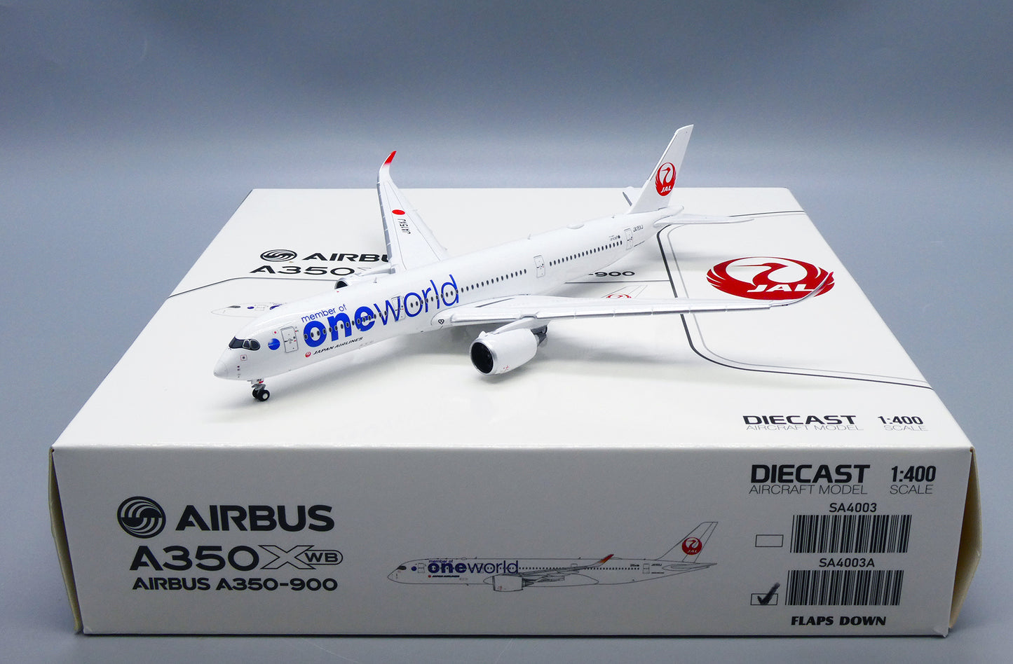 JCWINGS A350-900XWB JAPAN AIRLINES FLAP DOWN REG: JA15XJ