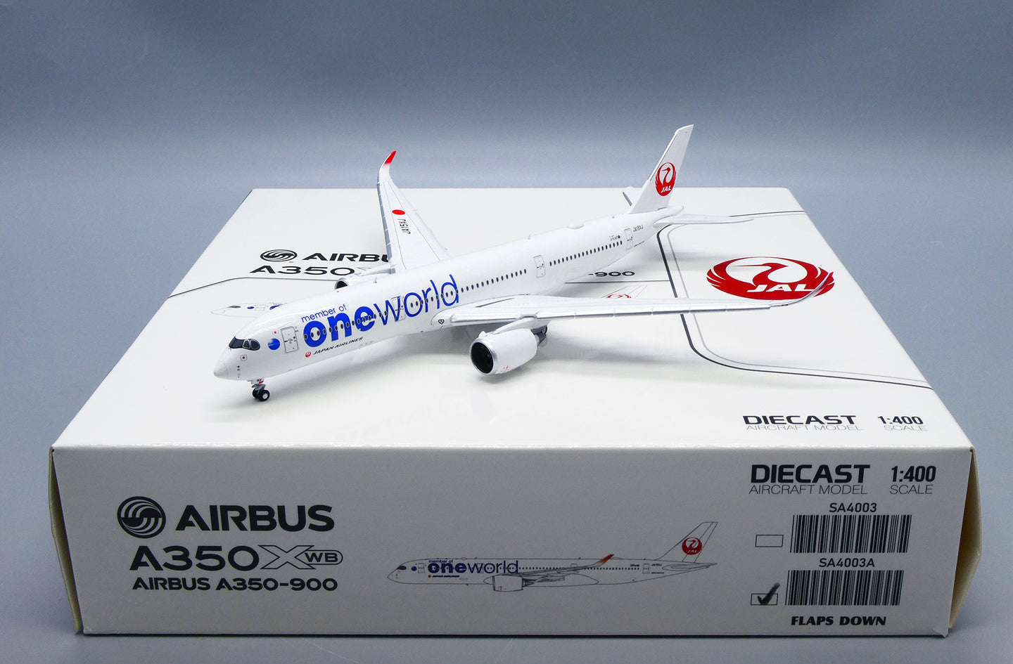 JCWINGS A350-900XWB JAPAN AIRLINES FLAP DOWN REG: JA15XJ