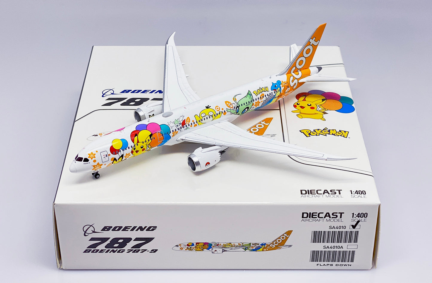 JC WINGS B787-9 SCOOT "POKEMON LIVERY" REG: 9V-OJJ