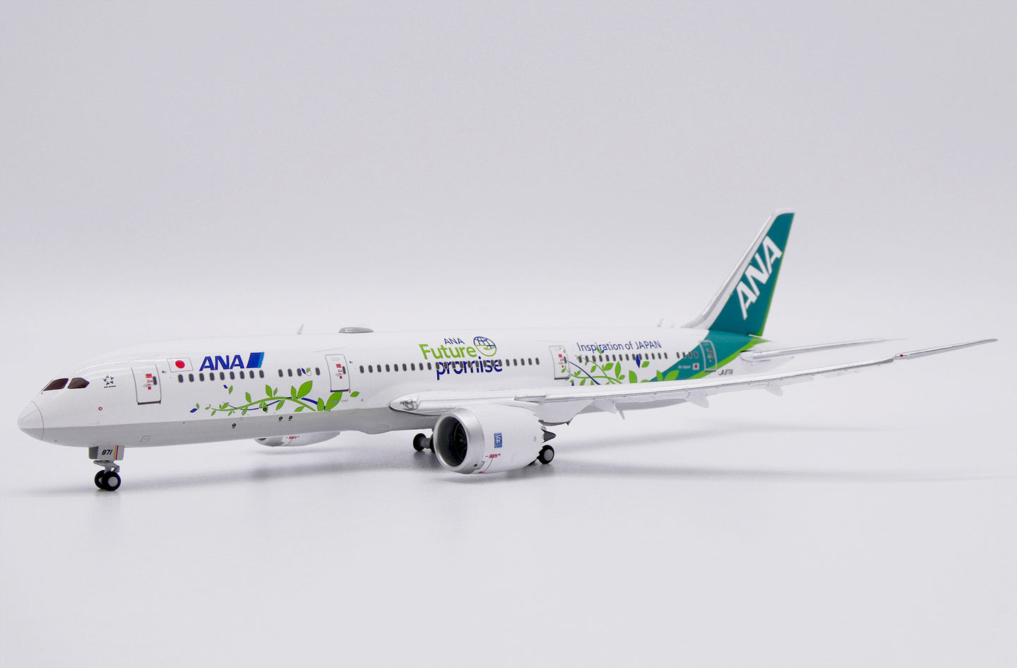JCWINGS B787-9 ALL NIPPON AIRWAYS 'ANA FUTURE PROMISE ' FLAP DOWN REG: JA871A