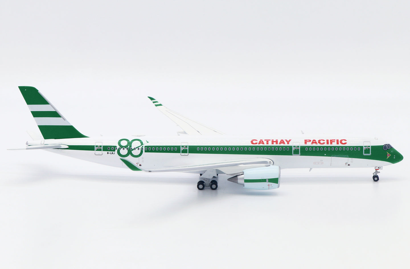JC WINGS A350-900XWB CATHAY PACIFIC "80TH ANNIVERSARY" REG: B-LRJ