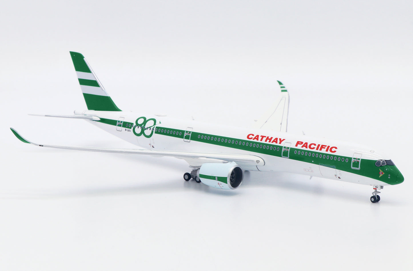 JC WINGS A350-900XWB CATHAY PACIFIC "80TH ANNIVERSARY" REG: B-LRJ