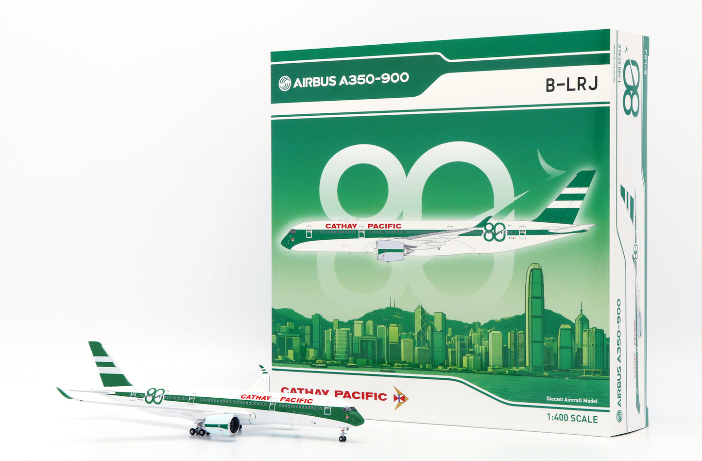 JC WINGS A350-900XWB CATHAY PACIFIC "80TH ANNIVERSARY" REG: B-LRJ