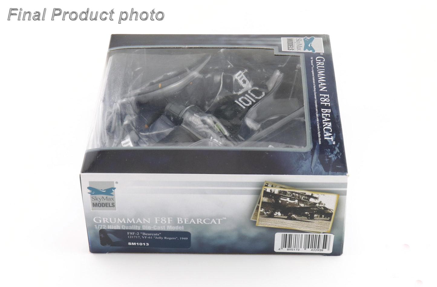 SKYMAX SM1013 1/72 F8F-2 BEARCATS 121717 VF-61 JOLLY ROGERS 1949