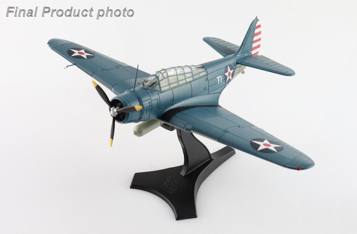 SKYMAX TBD-1 DEVASTATOR "BATTLE OF CORAL SEA" WHITE T-1 LT. CDR. JAMES BRETT VT-2 USS