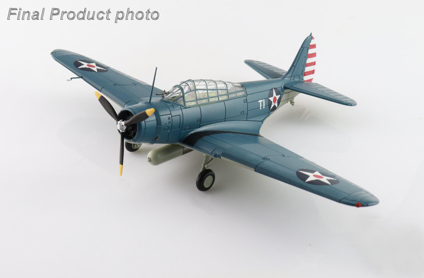 SKYMAX TBD-1 DEVASTATOR "BATTLE OF CORAL SEA" WHITE T-1 LT. CDR. JAMES BRETT VT-2 USS