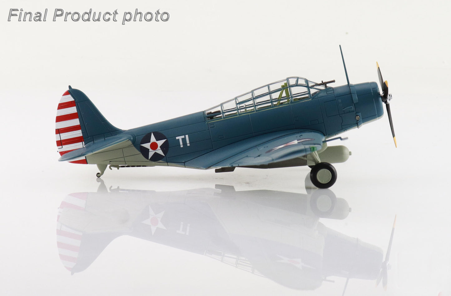 SKYMAX TBD-1 DEVASTATOR "BATTLE OF CORAL SEA" WHITE T-1 LT. CDR. JAMES BRETT VT-2 USS