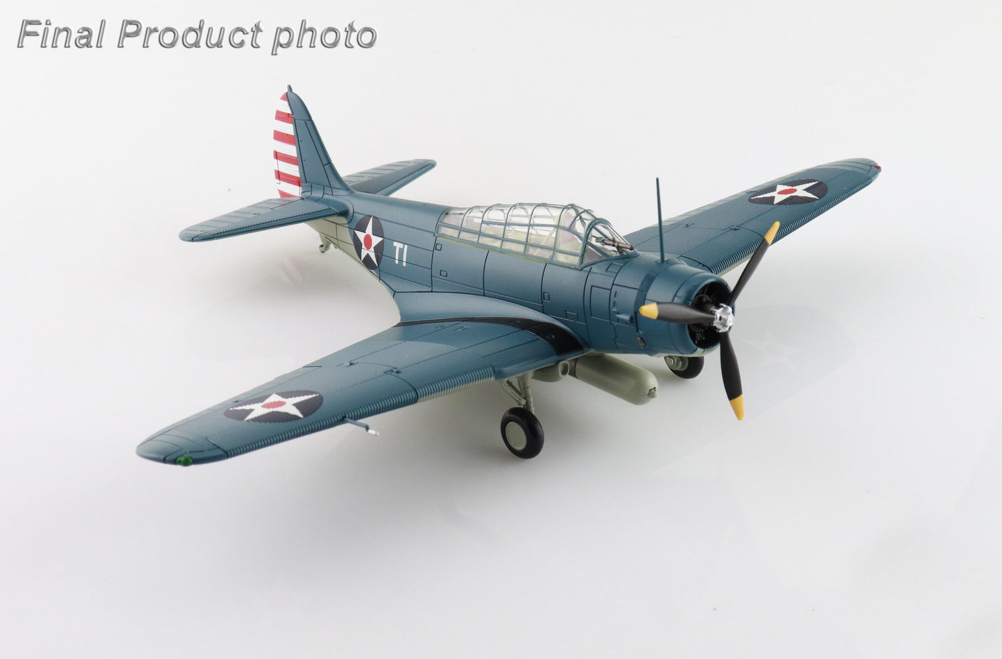 SKYMAX TBD-1 DEVASTATOR "BATTLE OF CORAL SEA" WHITE T-1 LT. CDR. JAMES BRETT VT-2 USS