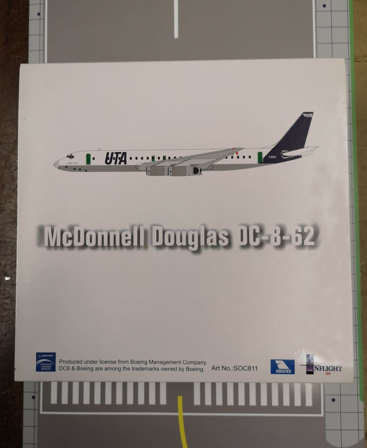 INFLIGHT 200/SOCATEC DC-8-62 UTA REG: F-BOLF