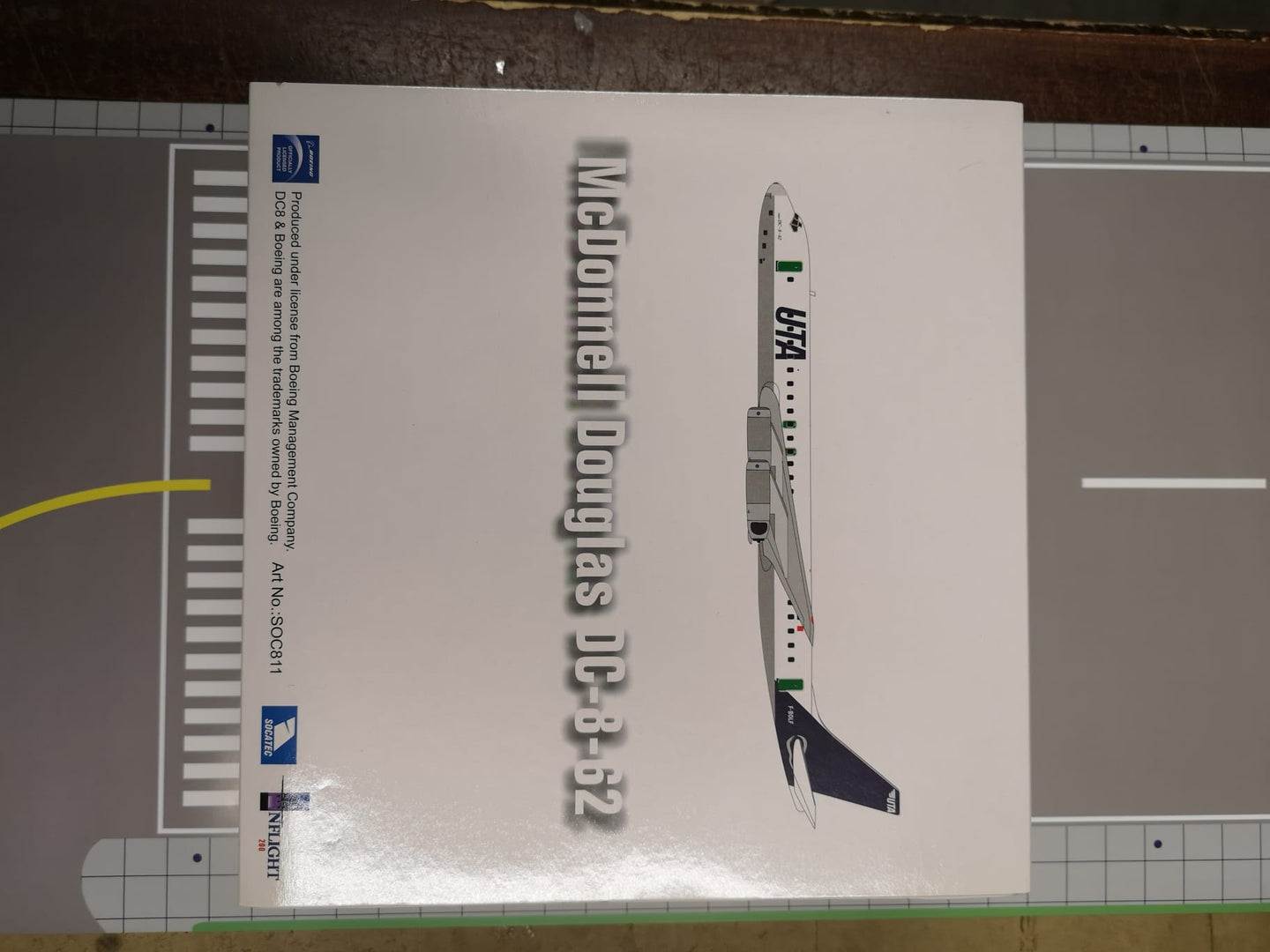 INFLIGHT 200/SOCATEC DC-8-62 UTA REG: F-BOLF