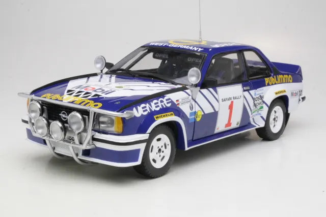 SUNSTAR OPEL ASCONA 400 SAFARI RALLY 1981 WHITE/BLUE