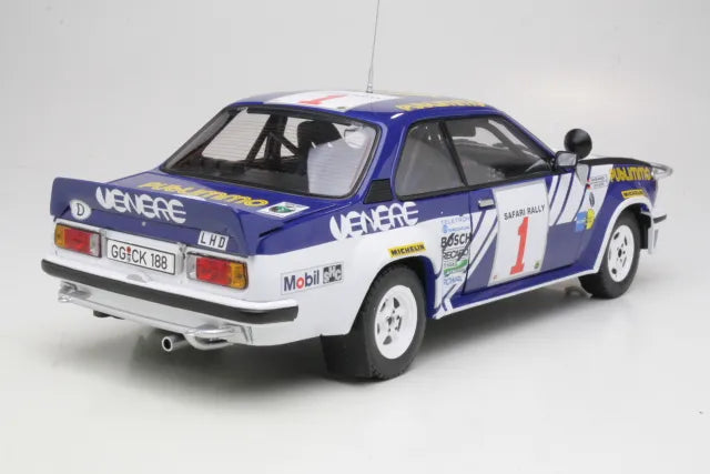 SUNSTAR OPEL ASCONA 400 SAFARI RALLY 1981 WHITE/BLUE
