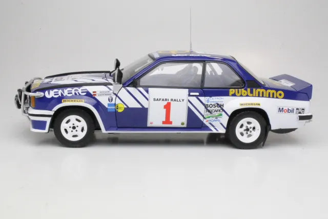 SUNSTAR OPEL ASCONA 400 SAFARI RALLY 1981 WHITE/BLUE
