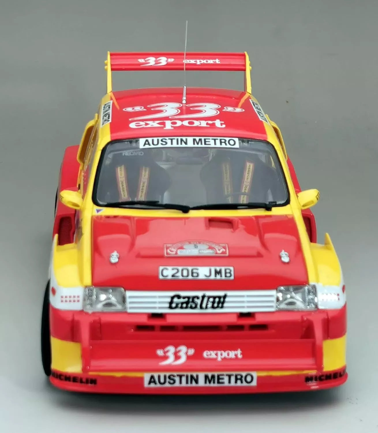 SUNSTAR MG METRO 6R4 No.5 1986 WINNER CRITERIUM DES CEVENNES (D.AURIOL, O.BERNARD)