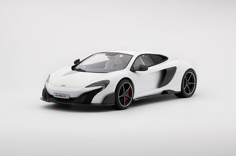TOPSPEED MCLAREN 675LT SILICA WHITE