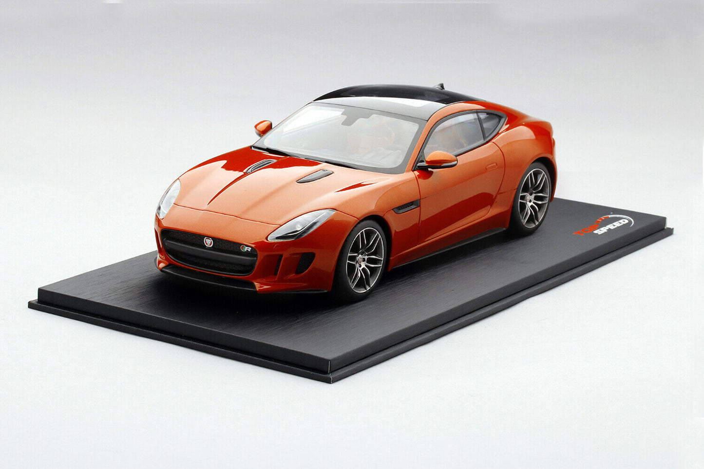 TOPSPEED JAGUAR F-TYPE R COUPE FIRESAND METALLIC