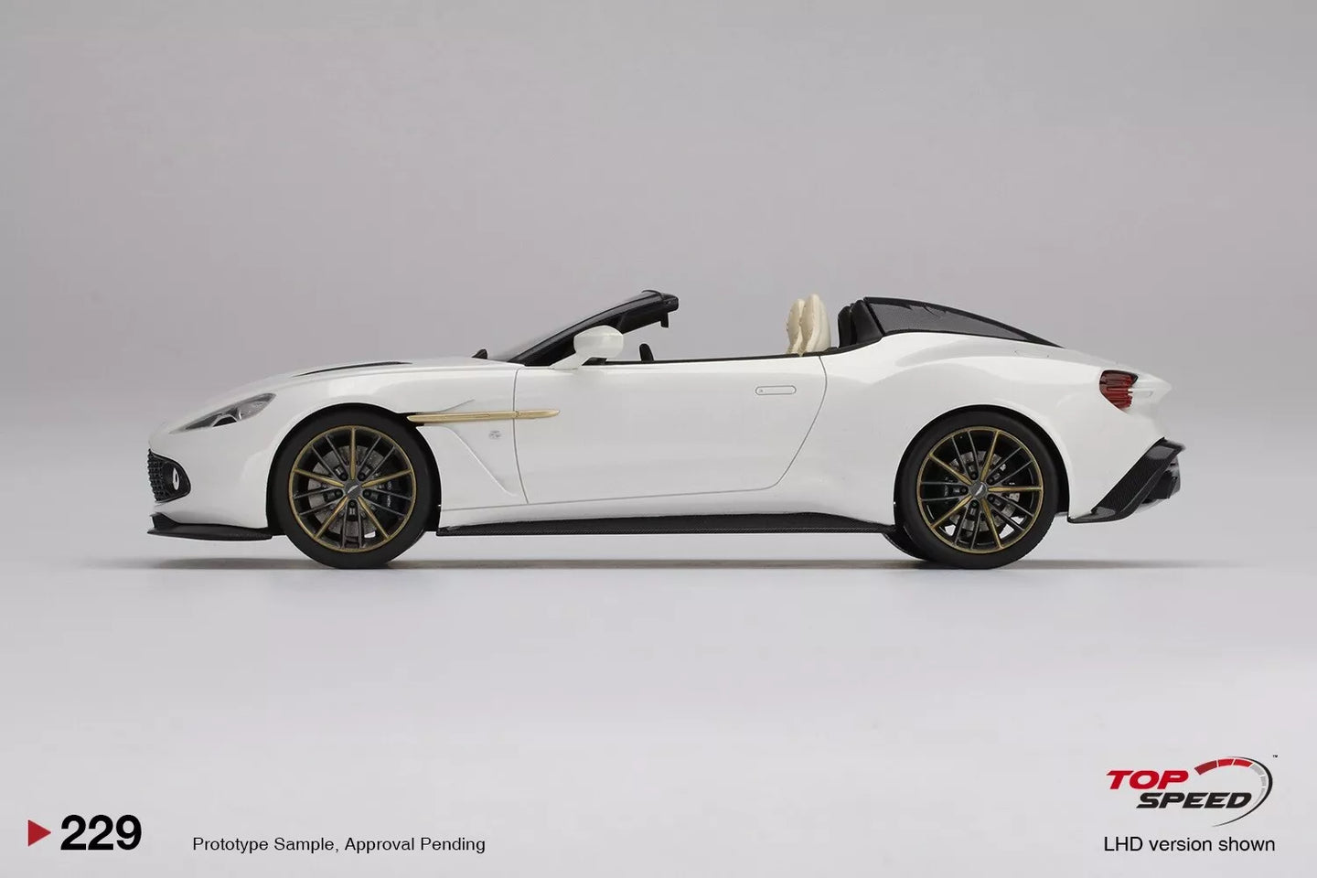 TOPSPEED ASTON MARTIN VANQUISH ZAGATO SPEEDSTER