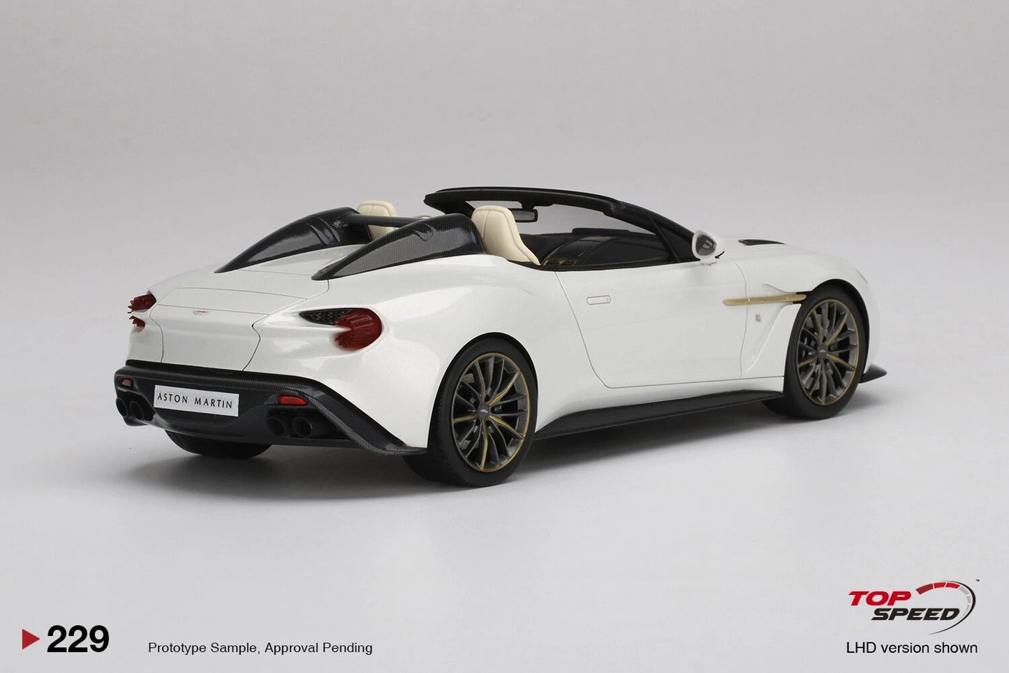 TOPSPEED ASTON MARTIN VANQUISH ZAGATO SPEEDSTER