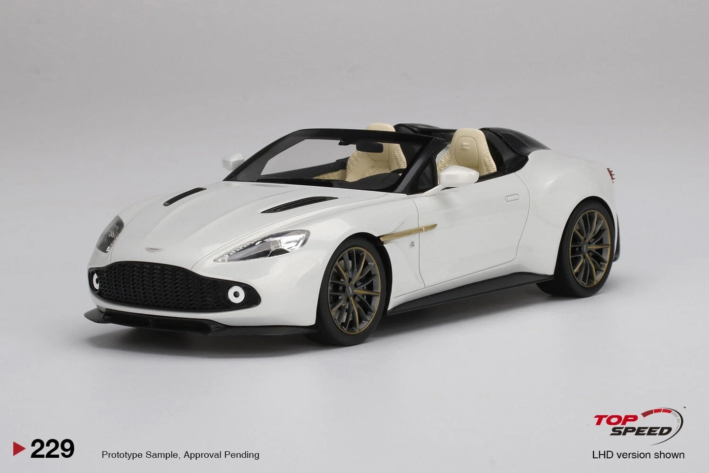 TOPSPEED ASTON MARTIN VANQUISH ZAGATO SPEEDSTER