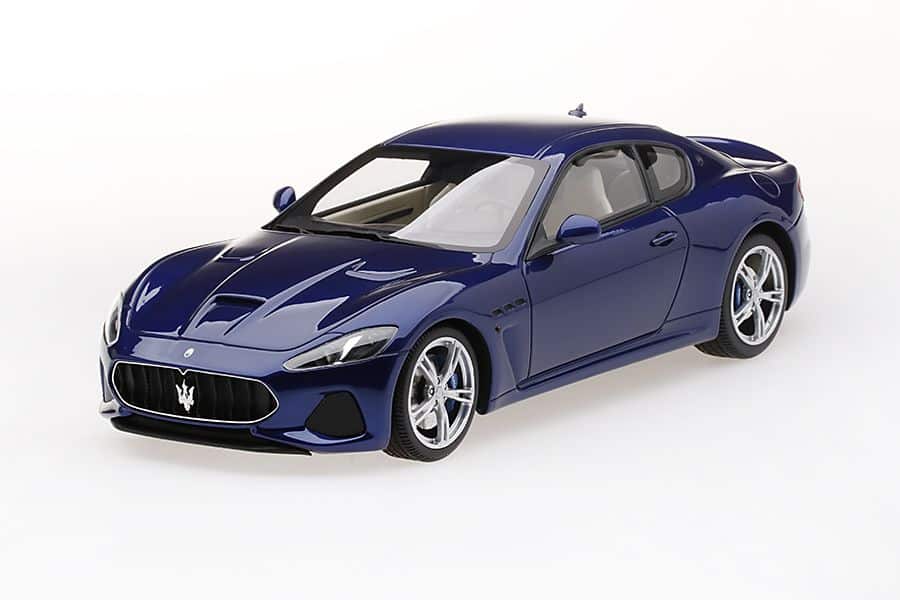 TOPSPEED 2018 MASERATI GRANTURISMO MC BLU