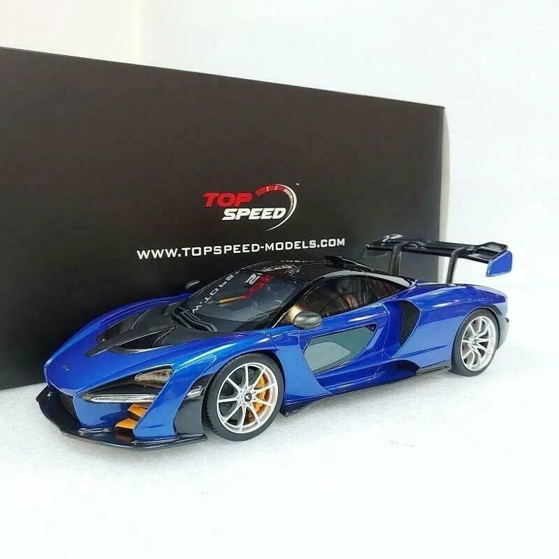 TOP SPEED MCLAREN SENNA ANTARES BLUE