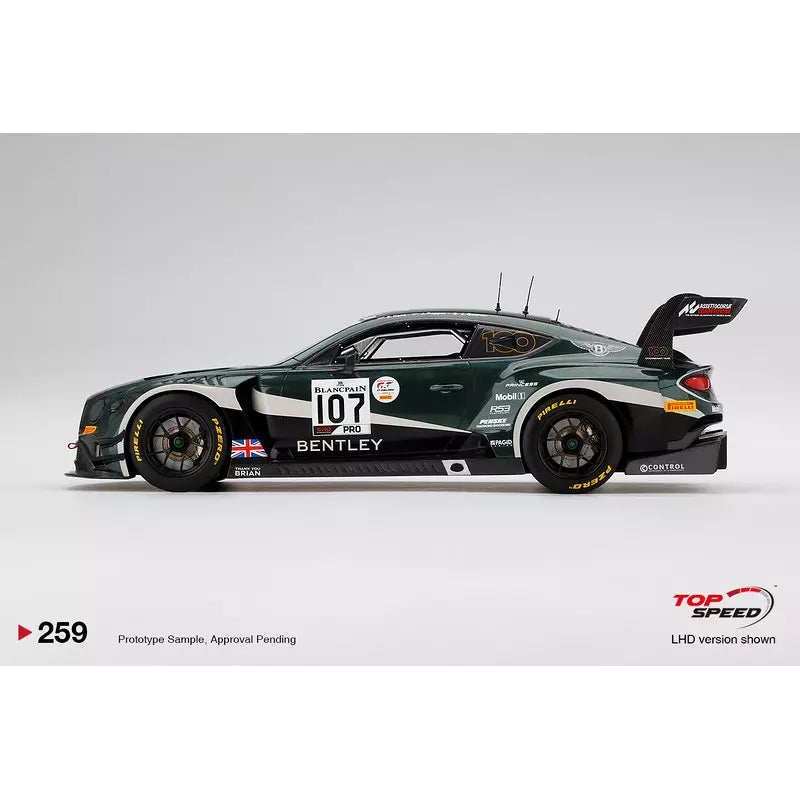 TOPSPEED BENTLEY CONTINENTAL GT3 NO.107