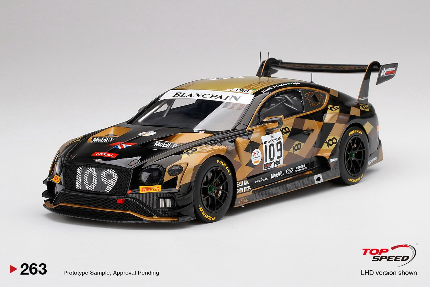 TOPSPEED BENTLEY CONTINENTAL GT3 NO.109
