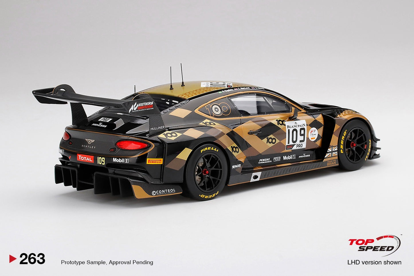 TOPSPEED BENTLEY CONTINENTAL GT3 NO.109